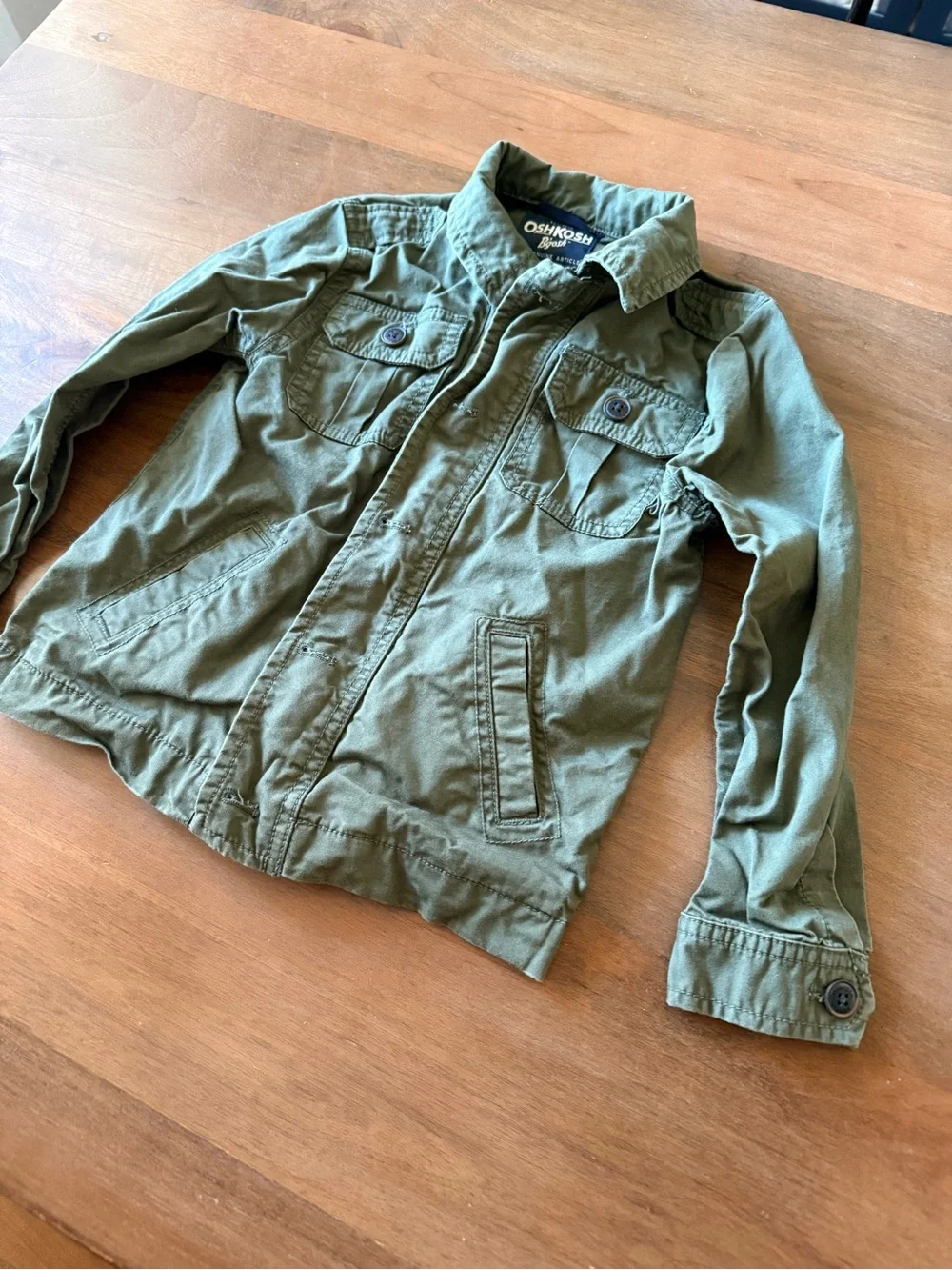 ⚡️3/$20 Kids Olive Green Field Jacket 4T